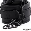 Neopren-Handfesseln, Schwarz von Latetobed BDSM Line