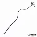 Glänzende Schwarze Lange Peitsche 138 cm von Latetobed BDSM Line