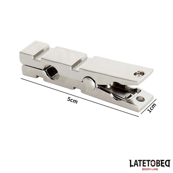 Nippelklemmen, Zink von Latetobed BDSM Line | Fesselliebe.de