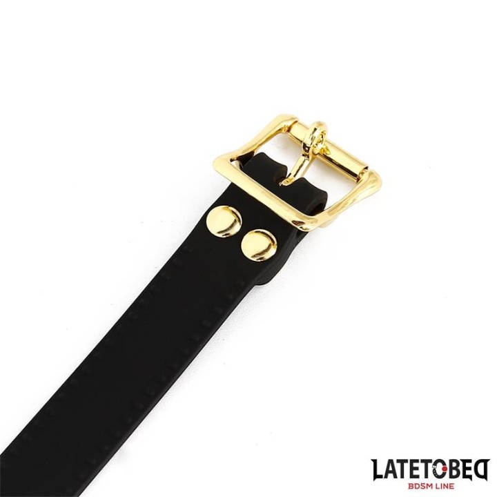 Doppelendiger Metallkarabinerhaken von Latetobed BDSM Line | Fesselliebe.de