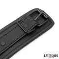 Set Halsband und Leine Neopren Schwarz von Latetobed BDSM Line