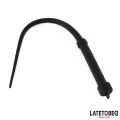 Silikonpeitsche Schwarz 63,5 cm von Latetobed BDSM Line