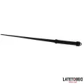 Silikonpeitsche Schwarz 63,5 cm von Latetobed BDSM Line