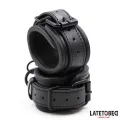 Handschellen Verstellbar Neopren Schwarz von Latetobed BDSM Line