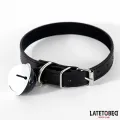 Halsband mit Glocke Schwarz Verstellbar von Latetobed BDSM Line