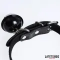 Halsband mit Glocke Schwarz Verstellbar von Latetobed BDSM Line