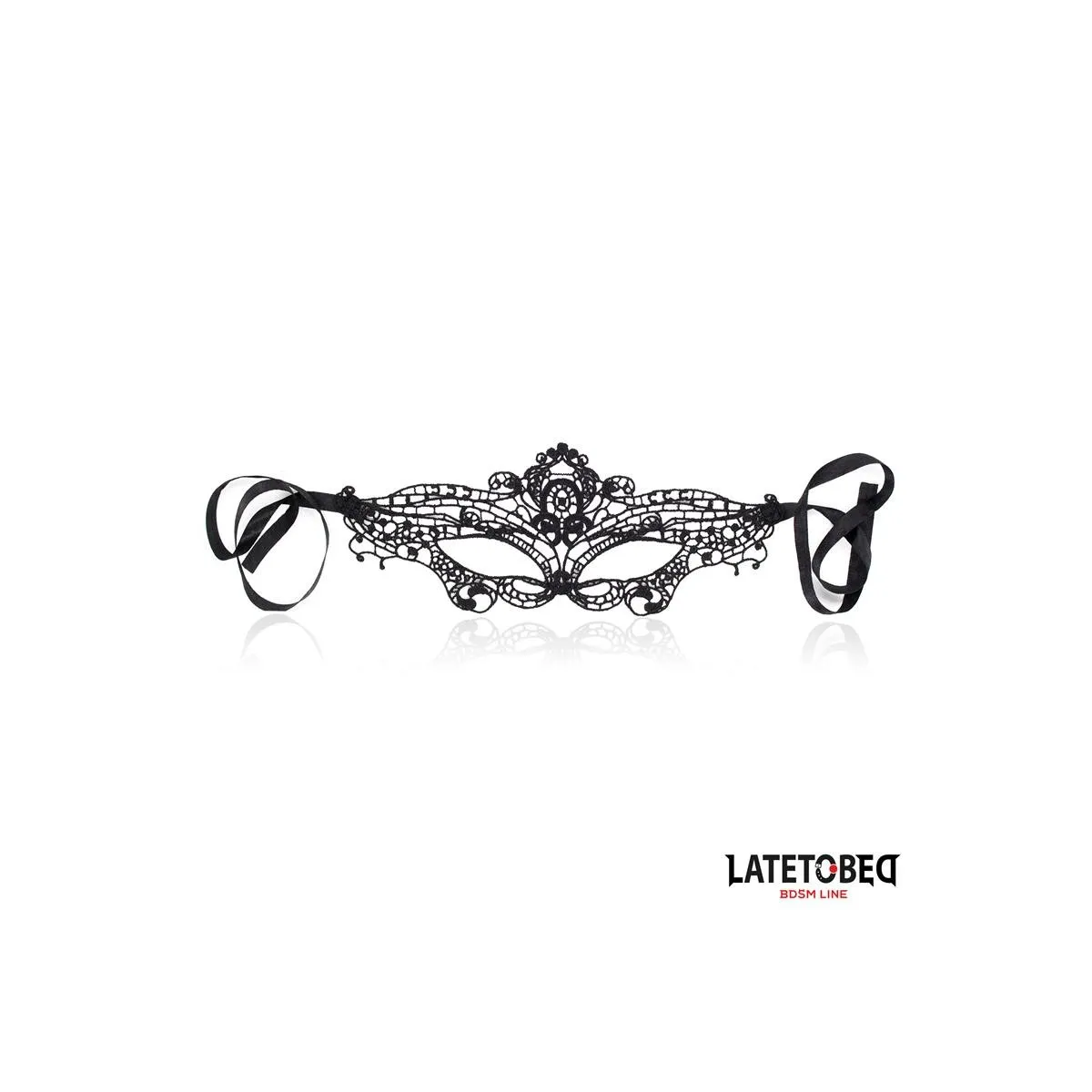 Elegante Maske Schwarz von Latetobed BDSM Line | Fesselliebe.de