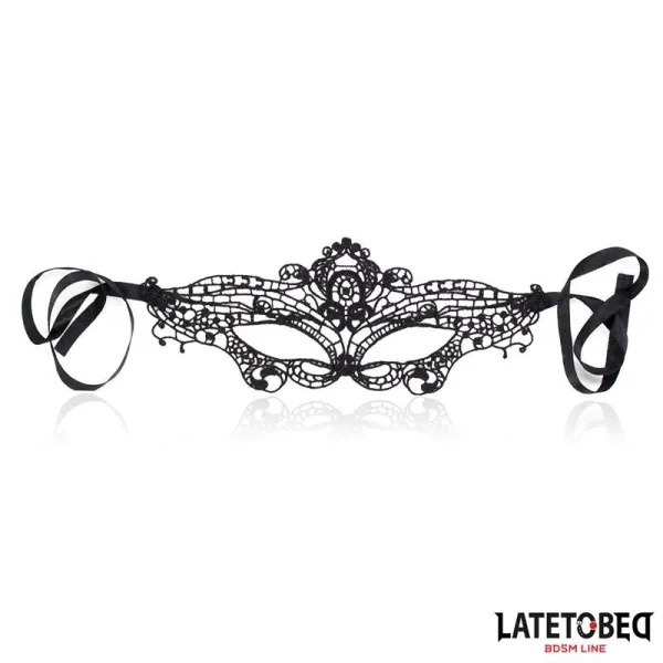 Elegante Maske Schwarz von Latetobed BDSM Line | Fesselliebe.de