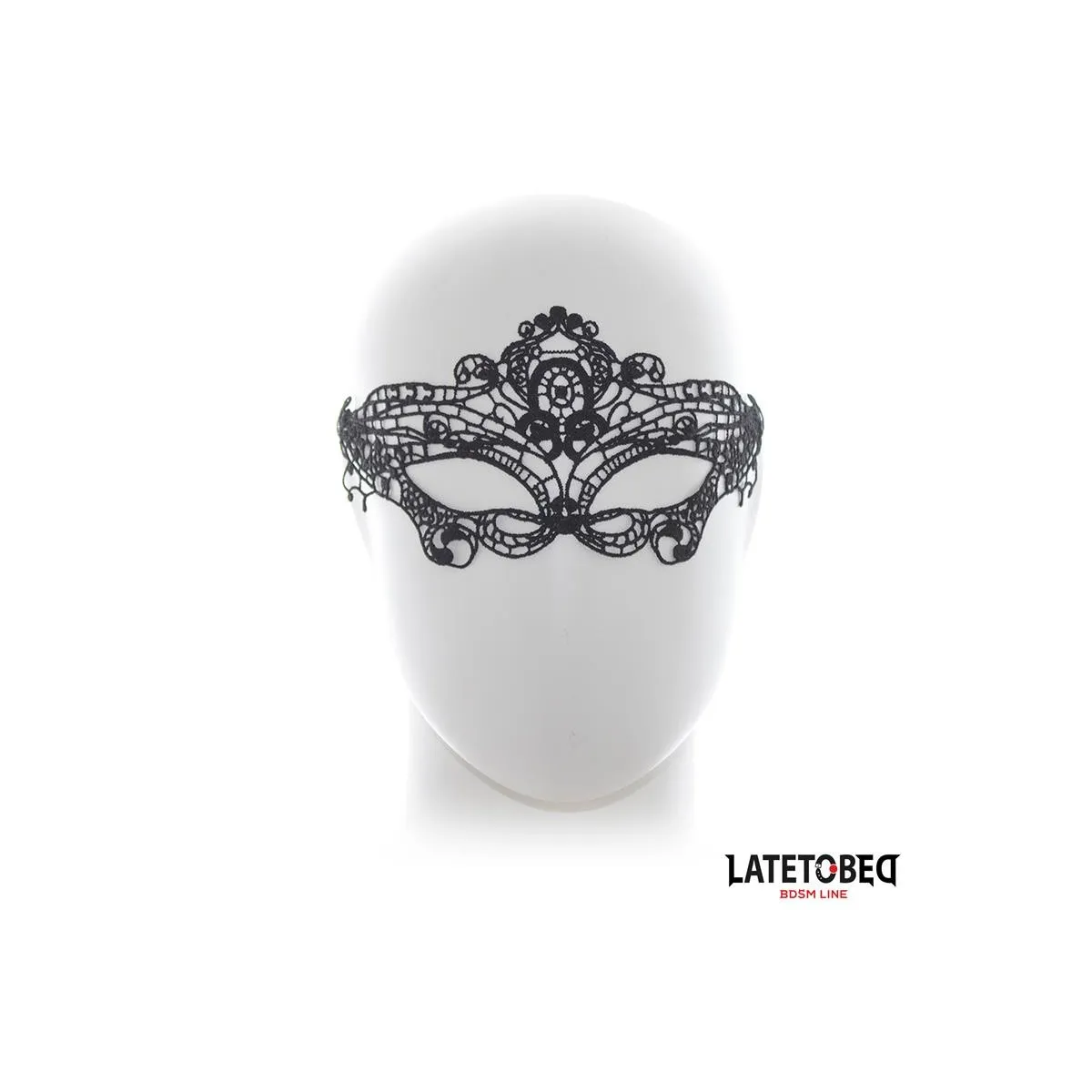 Elegante Maske Schwarz von Latetobed BDSM Line | Fesselliebe.de