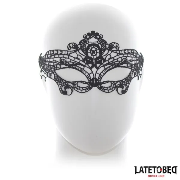Elegante Maske Schwarz von Latetobed BDSM Line | Fesselliebe.de