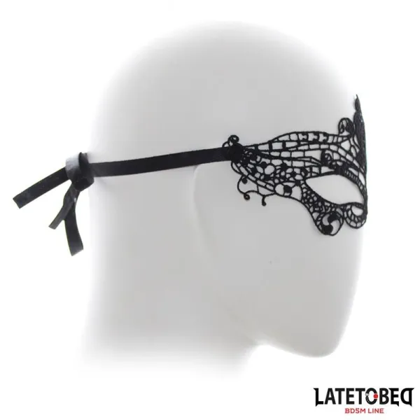 Elegante Maske Schwarz von Latetobed BDSM Line | Fesselliebe.de