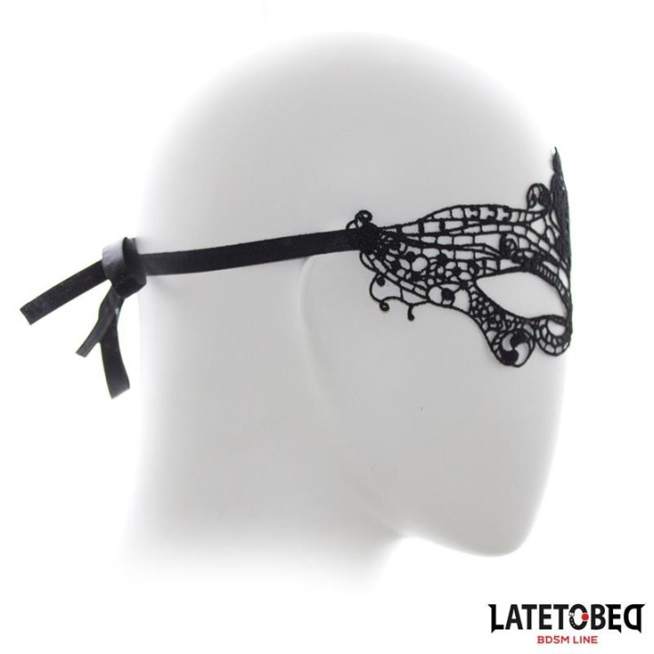Elegante Maske Schwarz von Latetobed BDSM Line | Fesselliebe.de