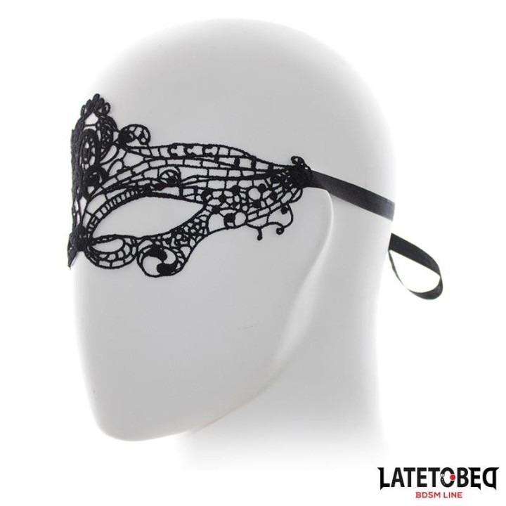Elegante Maske Schwarz von Latetobed BDSM Line | Fesselliebe.de