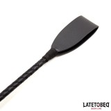 Klassische Peitsche Silber Details 60 cm von Latetobed BDSM Line | Fesselliebe.de