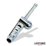 Analdusche mit Verschlusssystem Chrom von Latetobed BDSM Line | Fesselliebe.de