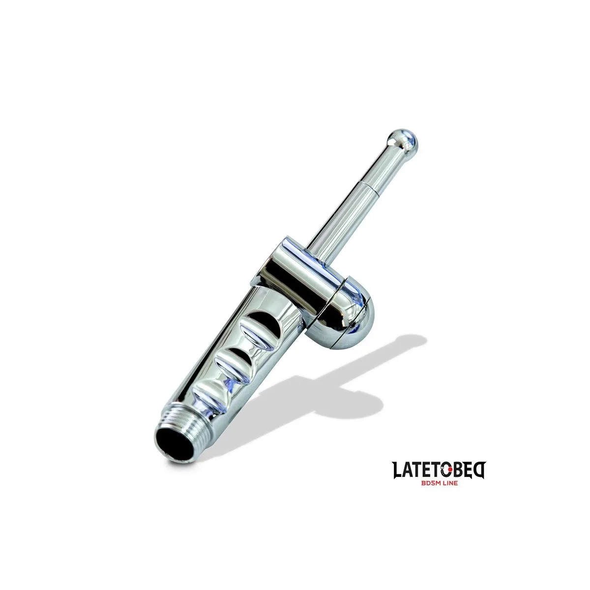 Analdusche mit Verschlusssystem Chrom von Latetobed BDSM Line | Fesselliebe.de