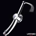 Analdusche mit Verschlusssystem Chrom von Latetobed BDSM Line