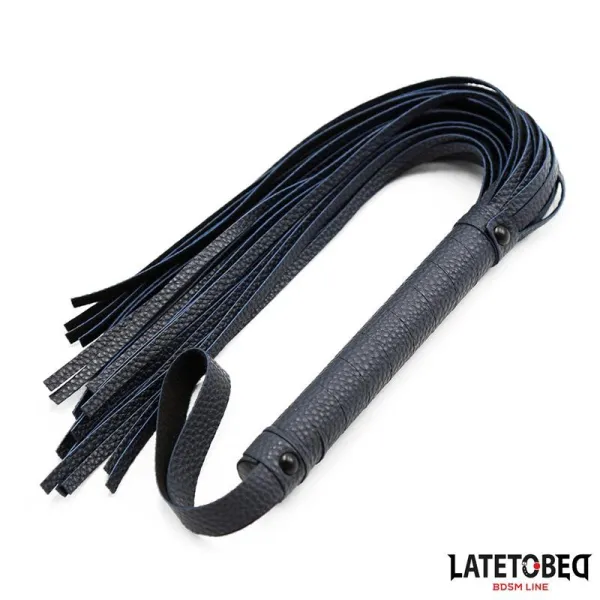 Dunkelblauer Flogger von Latetobed BDSM Line | Fesselliebe.de