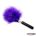 Feder-Kitzler Mini Lila 18 cm von Latetobed BDSM Line