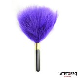 Feder-Kitzler Mini Lila 18 cm von Latetobed BDSM Line | Fesselliebe.de