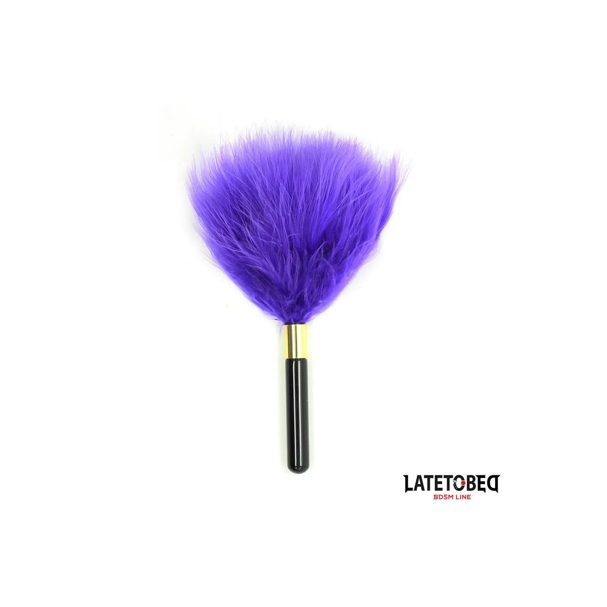 Feder-Kitzler Mini Lila 18 cm von Latetobed BDSM Line | Fesselliebe.de