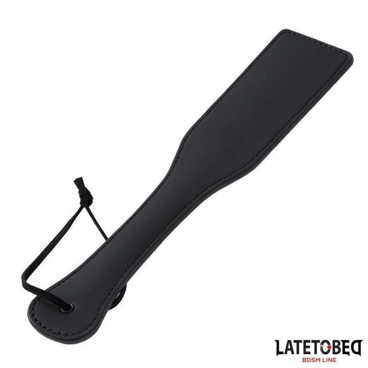 Bondage-Paddel, Silikon, Schwarz, 32 cm von Latetobed BDSM Line | Fesselliebe.de