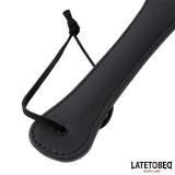 Bondage-Paddel, Silikon, Schwarz, 32 cm von Latetobed BDSM Line | Fesselliebe.de