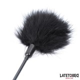 Klassischer Tickler, Schwarz, 41 cm von Latetobed BDSM Line | Fesselliebe.de
