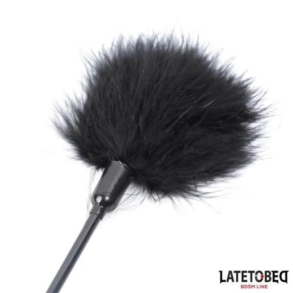 Klassischer Tickler, Schwarz, 41 cm von Latetobed BDSM Line | Fesselliebe.de