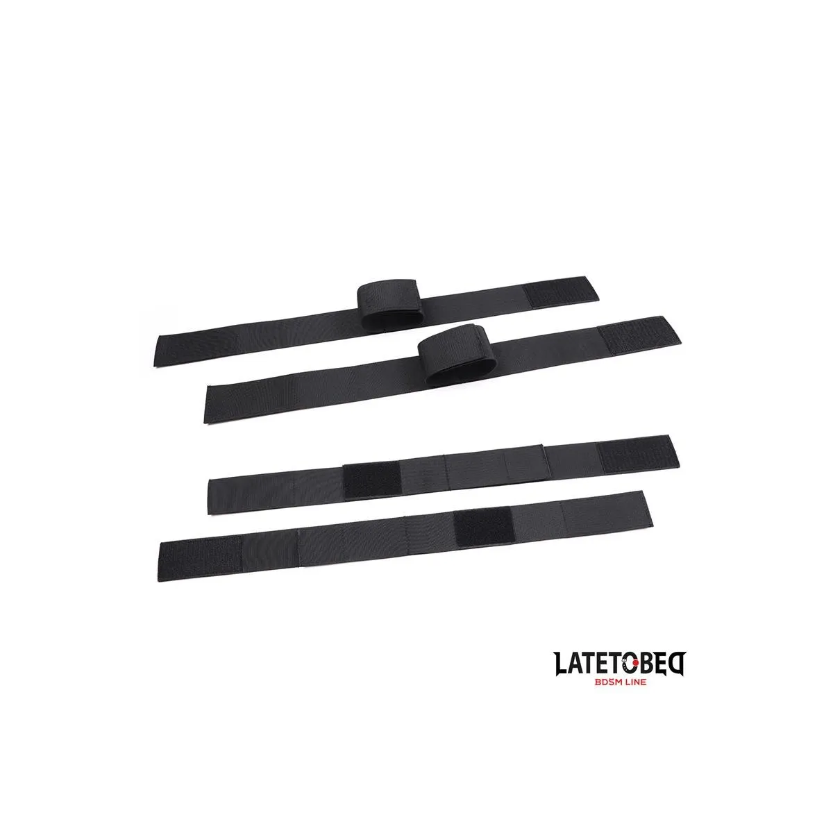 Hand- und Oberschenkel-Fesseln, Nylon von Latetobed BDSM Line | Fesselliebe.de