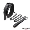 Neopren-Bondage-Halsband und Leine von Latetobed BDSM Line