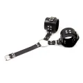 Halsband mit Fesseln Verstellbar Schwarz von Latetobed BDSM Line