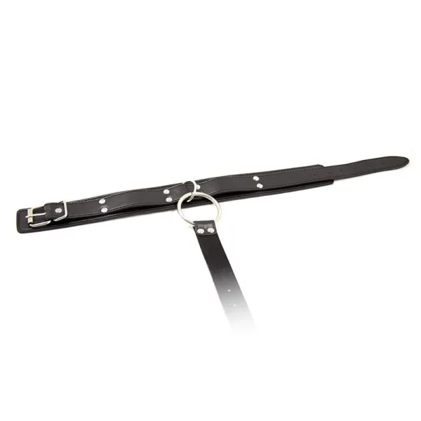 Halsband mit Fesseln Verstellbar Schwarz von Latetobed BDSM Line | Fesselliebe.de