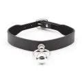 Halsband mit Reifen und Glocke Schwarz von Latetobed BDSM Line