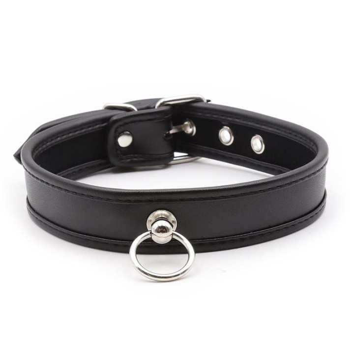Halsband mit Reifen Schwarz von Latetobed BDSM Line | Fesselliebe.de