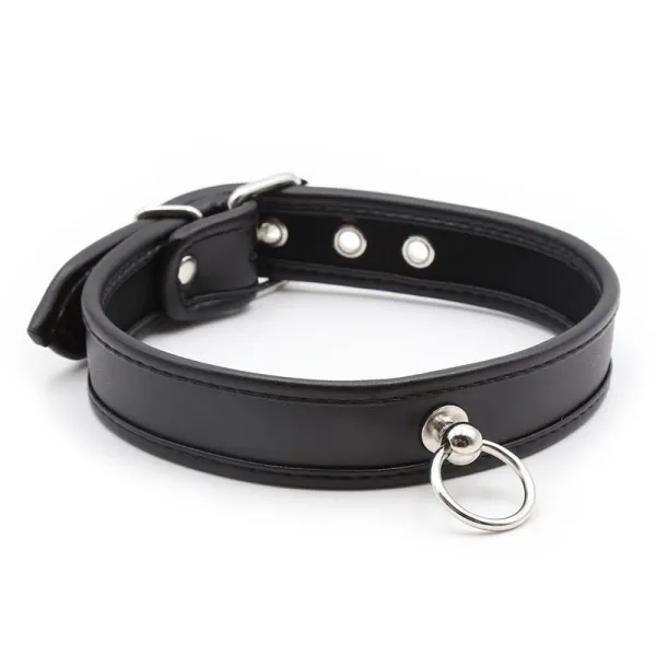 Halsband mit Reifen Schwarz von Latetobed BDSM Line | Fesselliebe.de