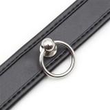 Halsband mit Reifen Schwarz von Latetobed BDSM Line | Fesselliebe.de