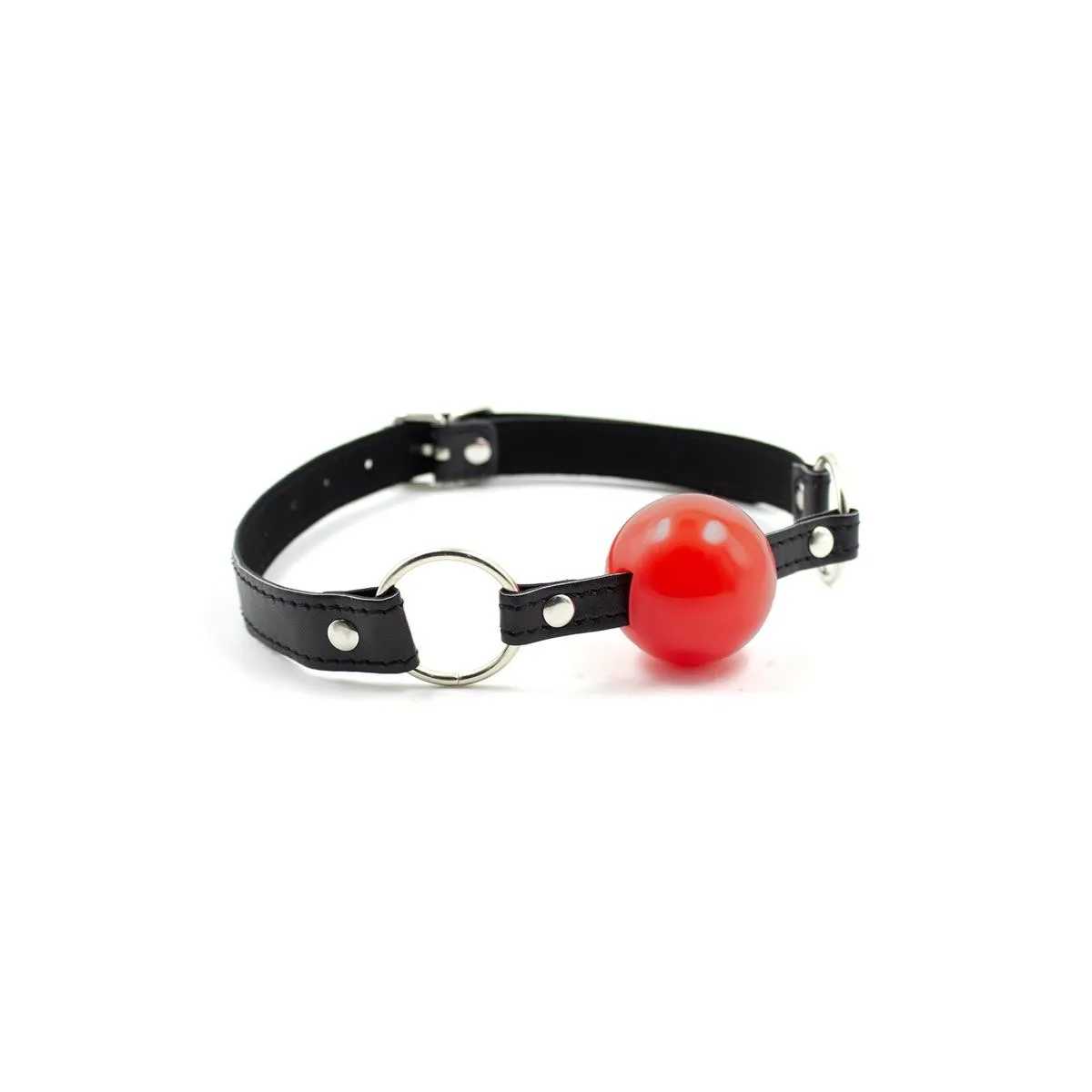 Ballknebel Schwarz/Rot von Latetobed BDSM Line | Fesselliebe.de