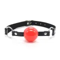 Ballknebel Schwarz/Rot von Latetobed BDSM Line