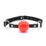 Ballknebel Schwarz/Rot von Latetobed BDSM Line | Fesselliebe.de