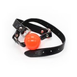 Ballknebel Schwarz/Rot von Latetobed BDSM Line | Fesselliebe.de