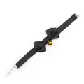 Halsband mit Schleife und Glöckchen, 29 cm, Grösse M, Schwarz von Latetobed BDSM Line