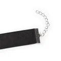Halsband mit Schleife und Glöckchen, 29 cm, Grösse M, Schwarz von Latetobed BDSM Line