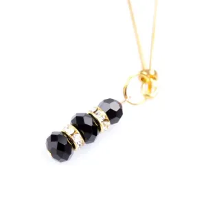 Nippelklemmen mit Glasperlen, Golden von Latetobed BDSM Line