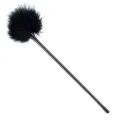 Feder-Kitzler 40 cm Schwarz von Latetobed BDSM Line