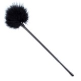 Feder-Kitzler 40 cm Schwarz von Latetobed BDSM Line | Fesselliebe.de