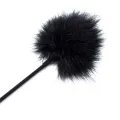 Feder-Kitzler 40 cm Schwarz von Latetobed BDSM Line
