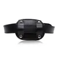 Verschliessbarer Langer Penis 10 cm Knebelball Schwarz von Latetobed BDSM Line
