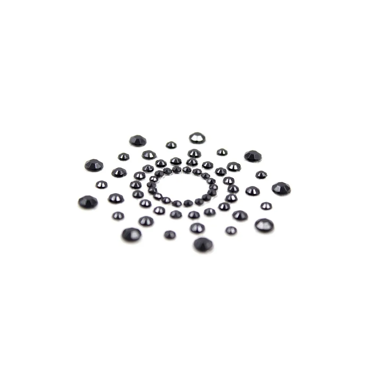 Schneeflocken-Nippelabdeckungen Schwarz von Latetobed BDSM Line | Fesselliebe.de