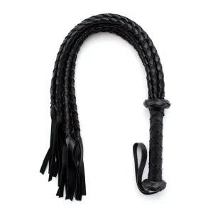 Geflochtene Peitsche 75 cm Schwarz von Latetobed BDSM Line | Fesselliebe.de